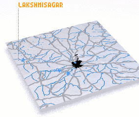 3d view of Lakshmisāgar