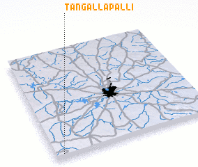 3d view of Tangallapalli