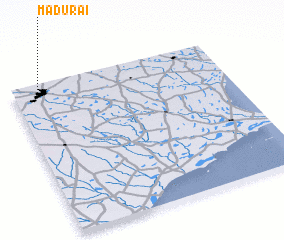 3d view of Madurai