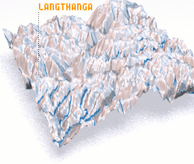 3d view of Lang Thanga