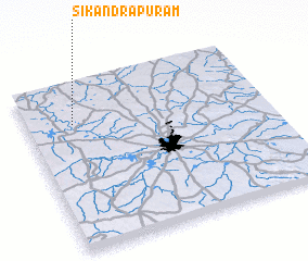 3d view of Sikandrapuram