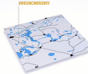 3d view of Kreshchenskiy