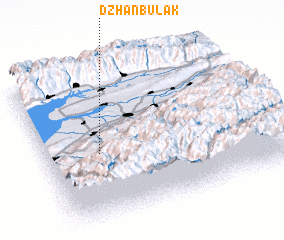 3d view of Dzhanbulak