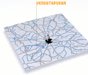 3d view of Venkatāpuram