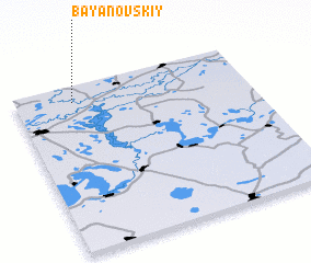 3d view of Bayanovskiy