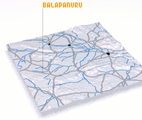 3d view of Balapanūru