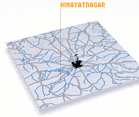 3d view of Himāyatnagar