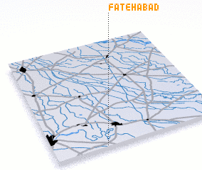 3d view of Fatehābād