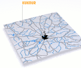 3d view of Kuknūr