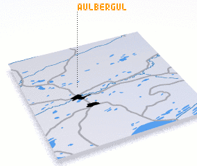 3d view of Aul-Bergul\