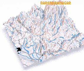 3d view of Narendranagar