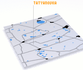 3d view of Tatʼyanovka