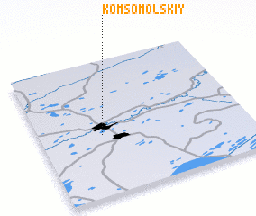 3d view of Komsomol\