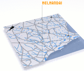 3d view of Melmāndai