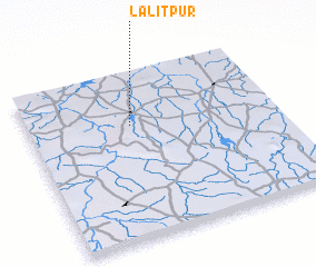 3d view of Lalitpur