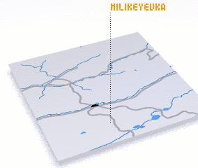 3d view of Milikeyevka