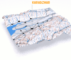 3d view of Kara-Dzhar