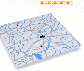 3d view of Khajrāha Buzurg