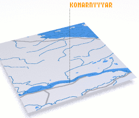 3d view of Komarnyy Yar