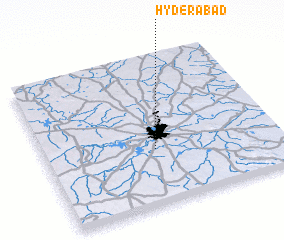 3d view of Hyderābād