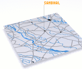 3d view of Sambhal