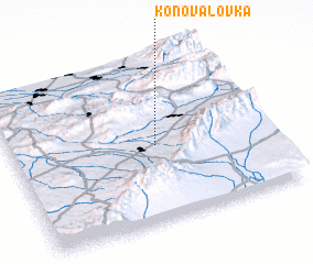 3d view of Konovalovka