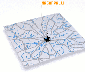 3d view of Māsānpalli