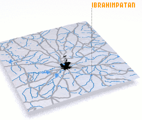 3d view of Ibrāhīmpatan