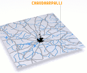 3d view of Chaudharpalli