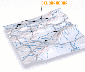 3d view of Belokamenka