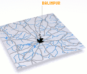 3d view of Bālimpur