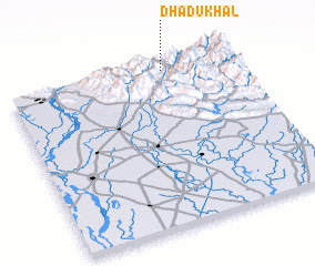 3d view of Dhādukhāl