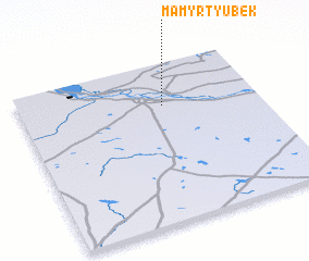 3d view of Mamyr-Tyubek