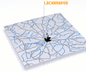 3d view of Lachhmāpur