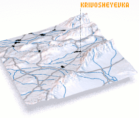 3d view of Krivosheyevka