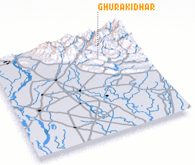 3d view of Ghūra ki Dhār