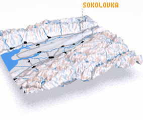 3d view of Sokolovka