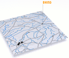 3d view of Bhind