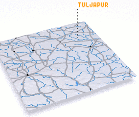 3d view of Tuljāpur