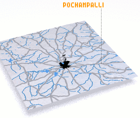 3d view of Pochampalli