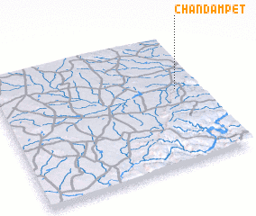 3d view of Chandampet