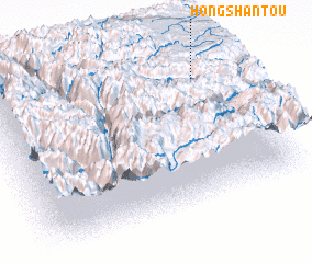 3d view of Hongshantou