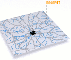 3d view of Rājāpet