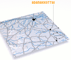 3d view of Adanakkottai