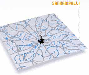3d view of Sankanipalli