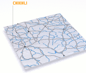 3d view of Chikhli