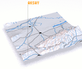 3d view of Aksay