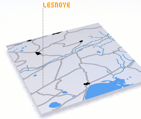 3d view of Lesnoye