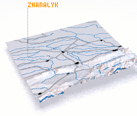 3d view of Zhanalyk