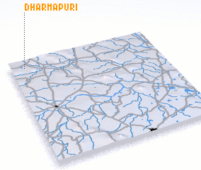 3d view of Dharmāpuri